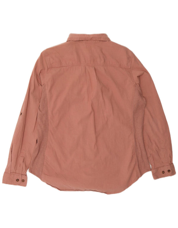 Carhartt Womens Shirt US 12/14 Large Pink Cotton