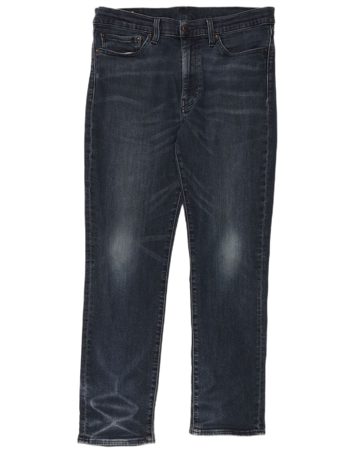 Levi's Mens Slim Jeans W36 L32 Blue Cotton