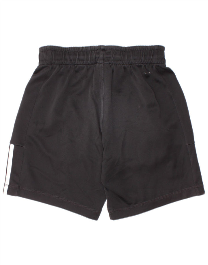 Adidas Boys Climalite Sport Shorts 9-10 Years Black Polyester