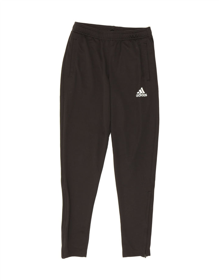 ADIDAS Mens Tracksuit Trousers Small Black Polyester Vintage Adidas and Second-Hand Adidas from Messina Hembry 