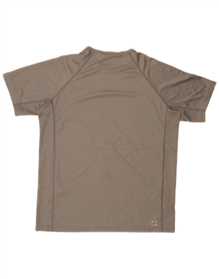 ROHAN Mens T-Shirt Top Medium Grey Polyester