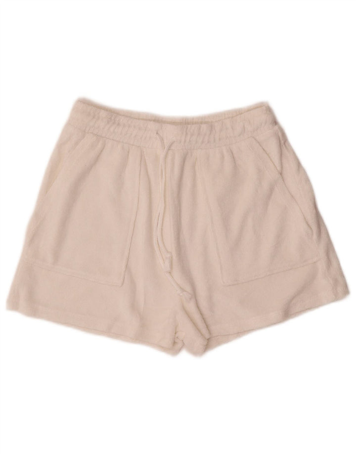 Zara Womens Sport Shorts UK 10 Small White