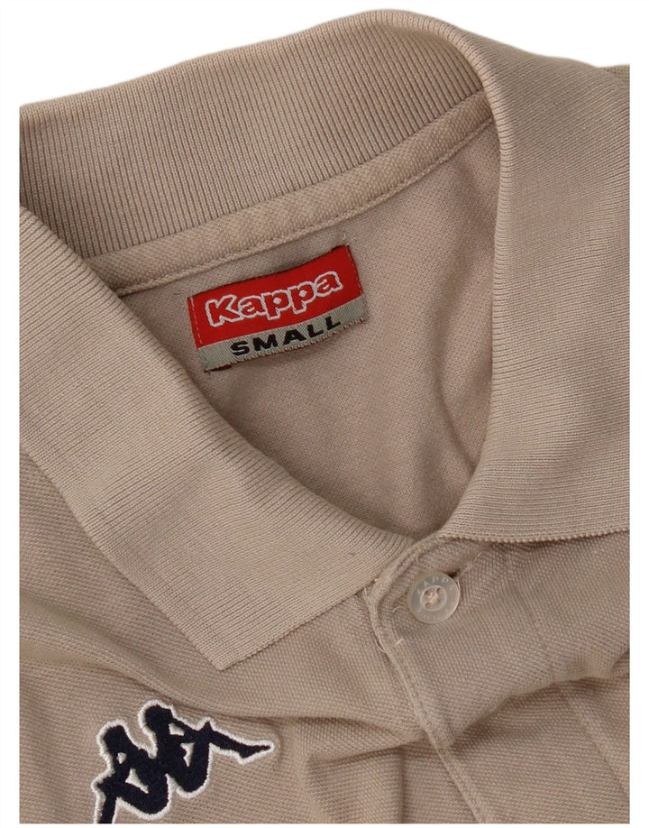 Kappa Mens Polo Shirt Small Beige