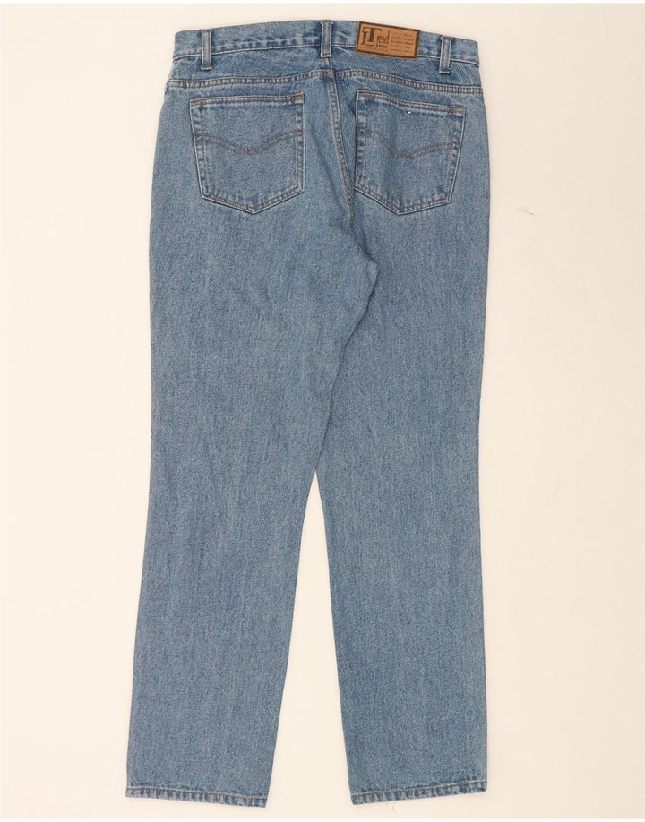 Womens Straight Jeans W36 L32 Blue Cotton Vintage Trend Line and Second-Hand Trend Line from Messina Hembry 