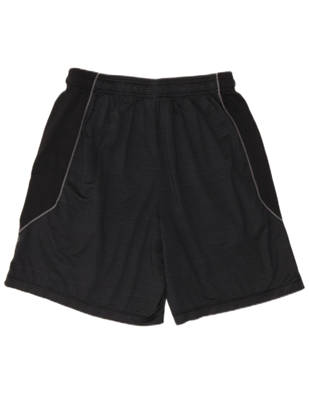 Under Armour Mens Graphic Sport Shorts Medium  Black Pinstripe