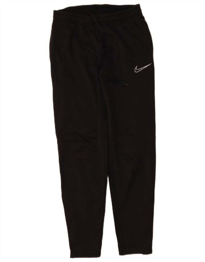 NIKE Mens Dri Fit Tracksuit Trousers Medium  Black Polyester