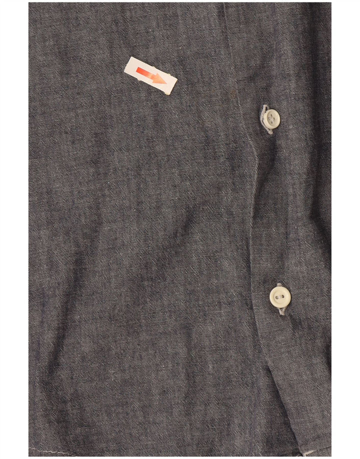 Rifle Mens Shirt XL Grey Cotton Classic