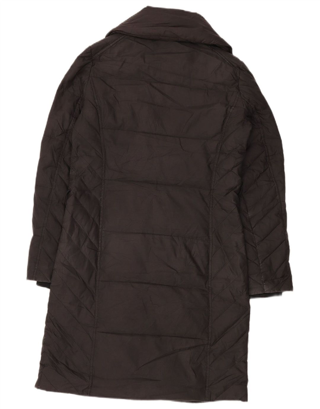 OASIS Womens Oversized Padded Coat UK 10 Small Black Polyester