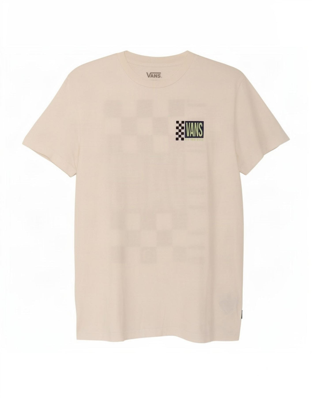 Vans Mens Graphic T-Shirt Top Small White Cotton