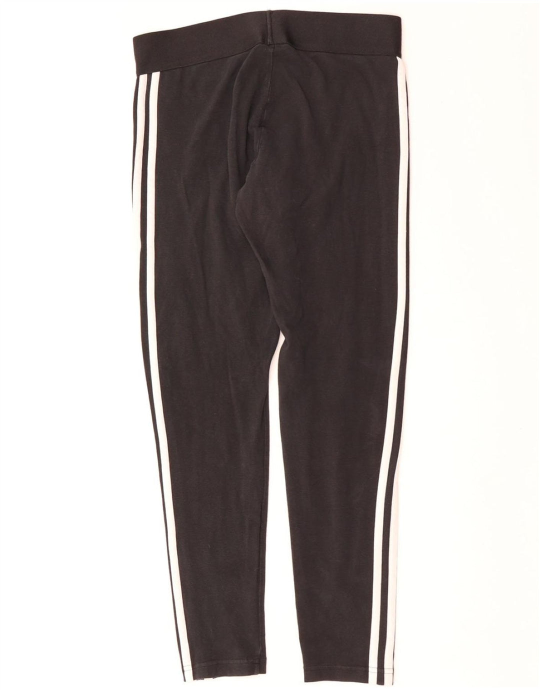 ADIDAS Womens Leggings UK 8/10 Small  Black Cotton
