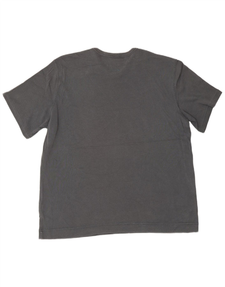 HUGO BOSS Mens T-Shirt Top XL Grey Cotton