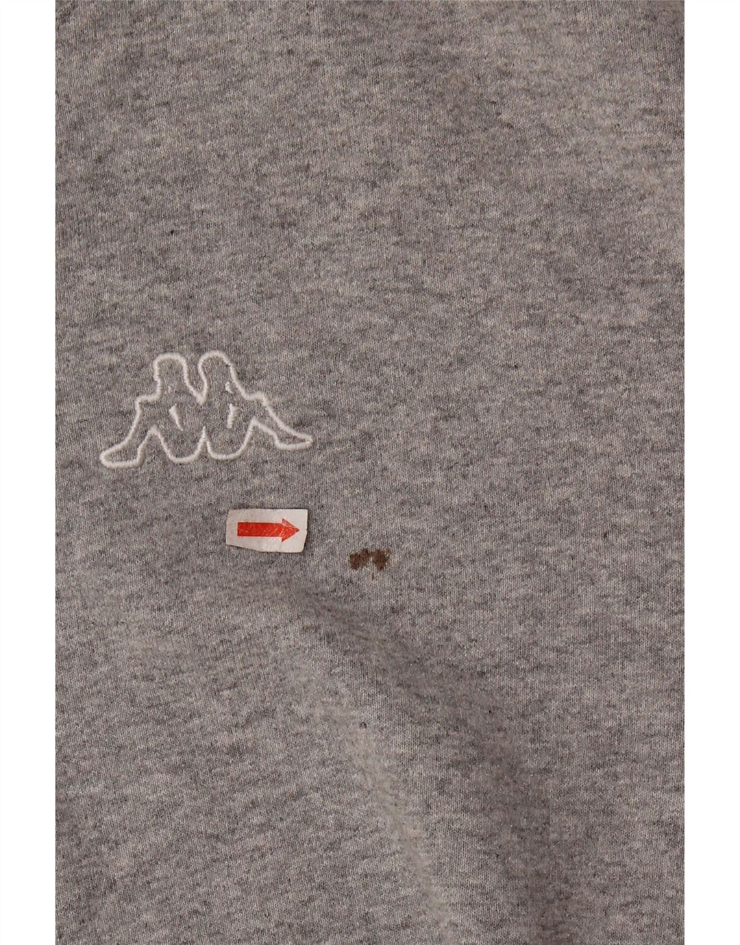 Kappa Womens Crop Top Long Sleeve UK 18 XL Grey