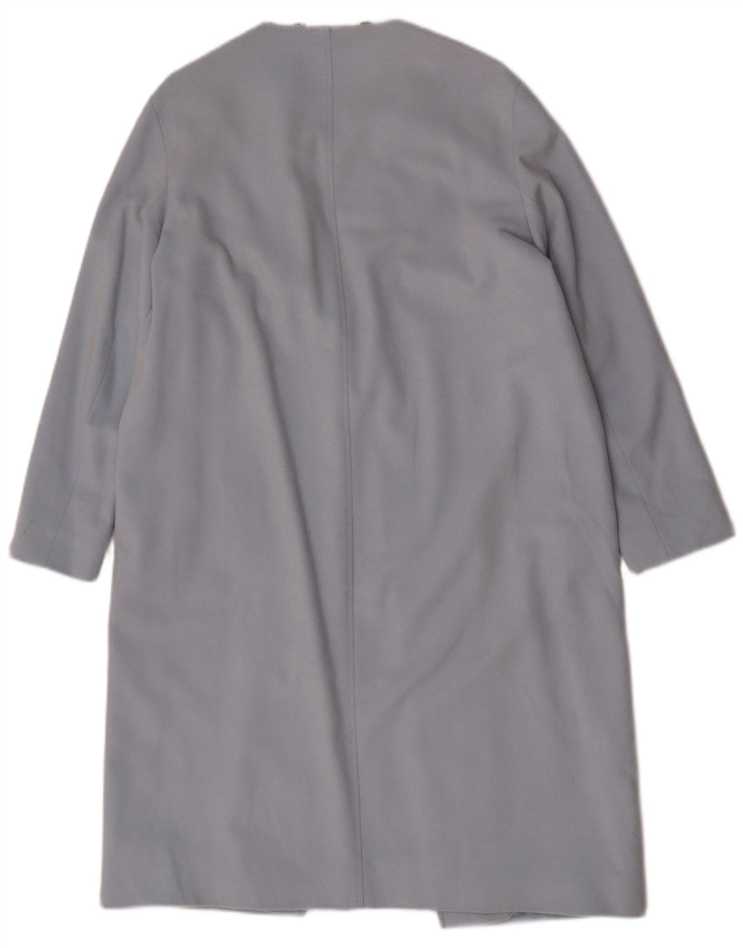 Marks & Spencer Womens Autograph Overcoat UK 12 Medium Blue Classic