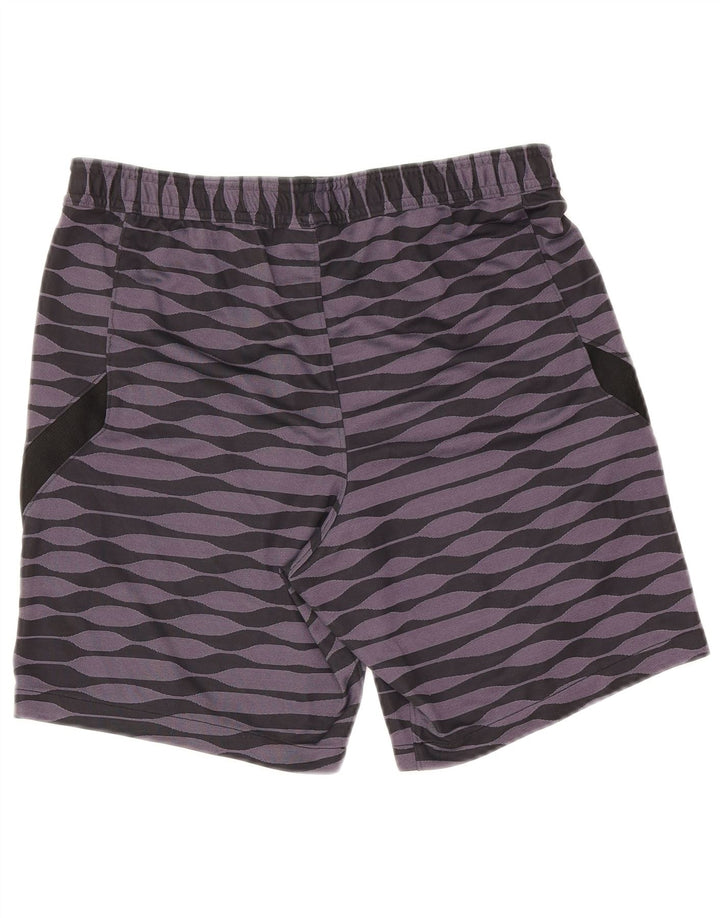 Nike Mens Slim Sport Shorts Medium Purple Geometric Polyester