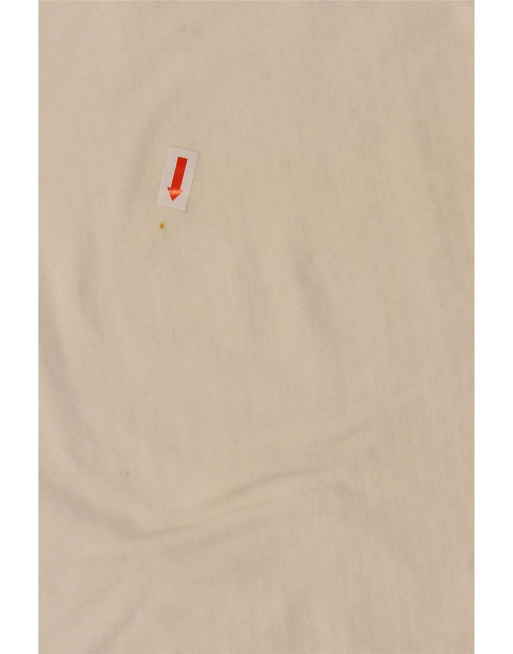 IZOD Womens T-Shirt Top UK 18 XL White Cotton