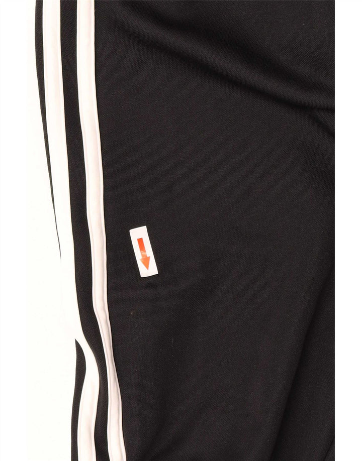 Adidas Mens Aeroready Tracksuit Trousers Small Black Polyester