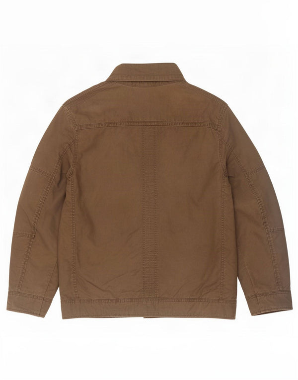 John Rocha Mens Utility Jacket UK 38 Medium Khaki Cotton