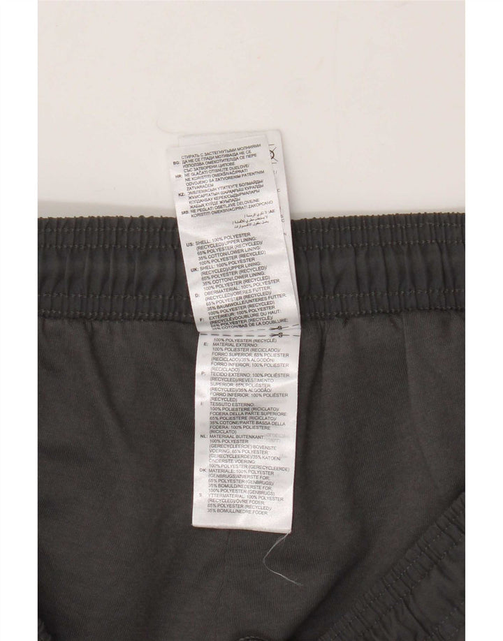 Adidas Mens Tracksuit Trousers Medium Grey Polyester