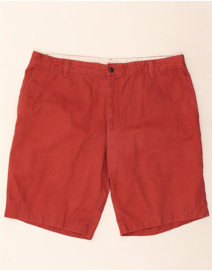 DOCKERS Mens Cargo Shorts W38 XL Red Cotton