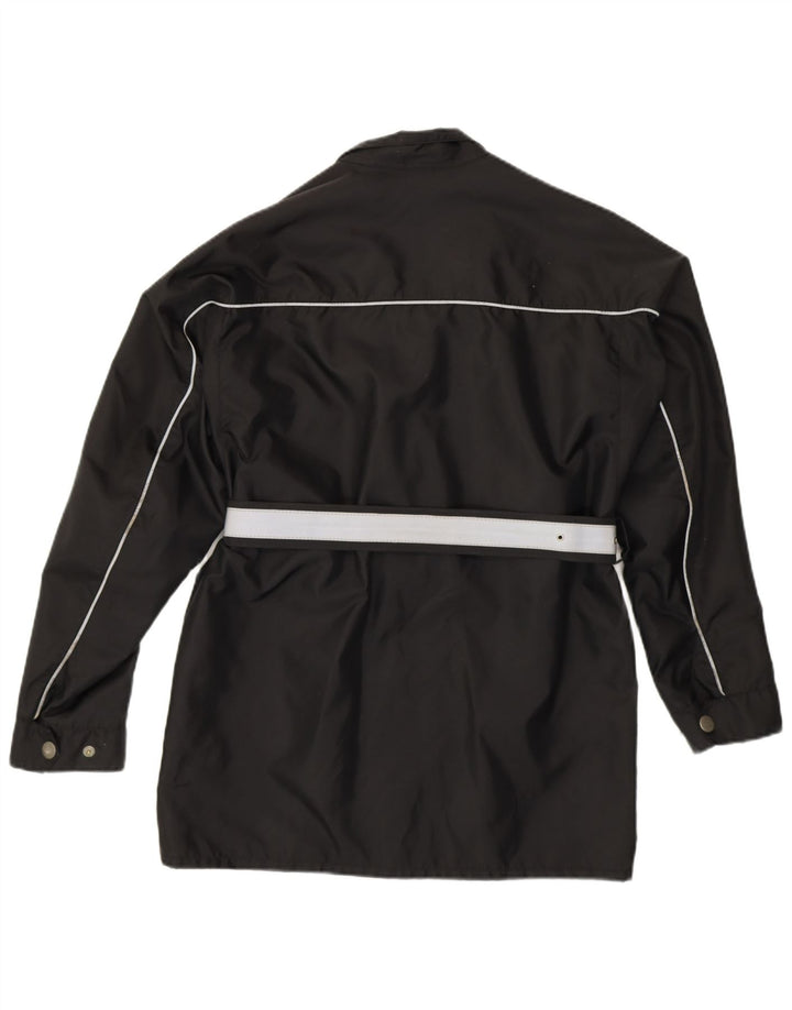 BELSTAFF Womens Racer Jacket IT 42 Medium Black Nylon