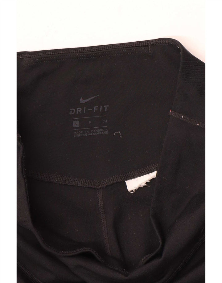 Nike Womens Dri Fit Leggings UK 10 Small Black