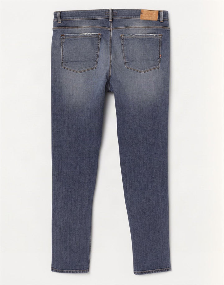 Trussardi Mens Slim Jeans W36 L34 Blue