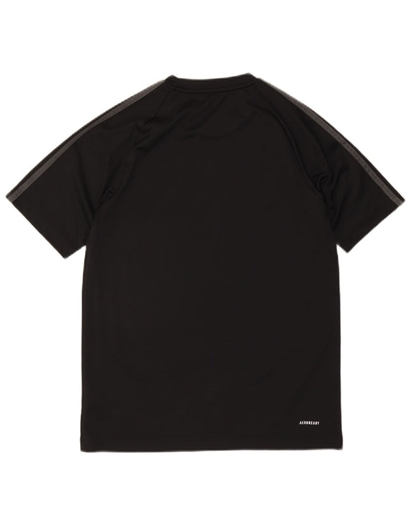 ADIDAS Mens Aeroready T-Shirt Top Small Black Polyester