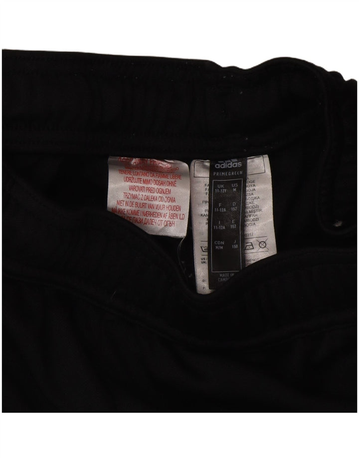 Adidas Boys Aeroready Tracksuit Trousers 11-12 Years  Black Polyester