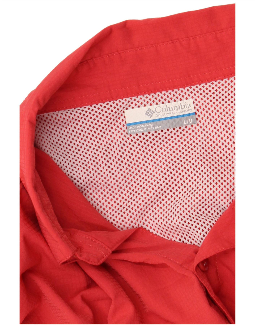 Columbia Mens Shirt Large Red