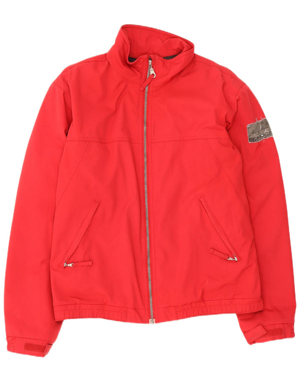 Murphy & Nye Mens Windbreaker Jacket UK 42 XL Red Polyamide