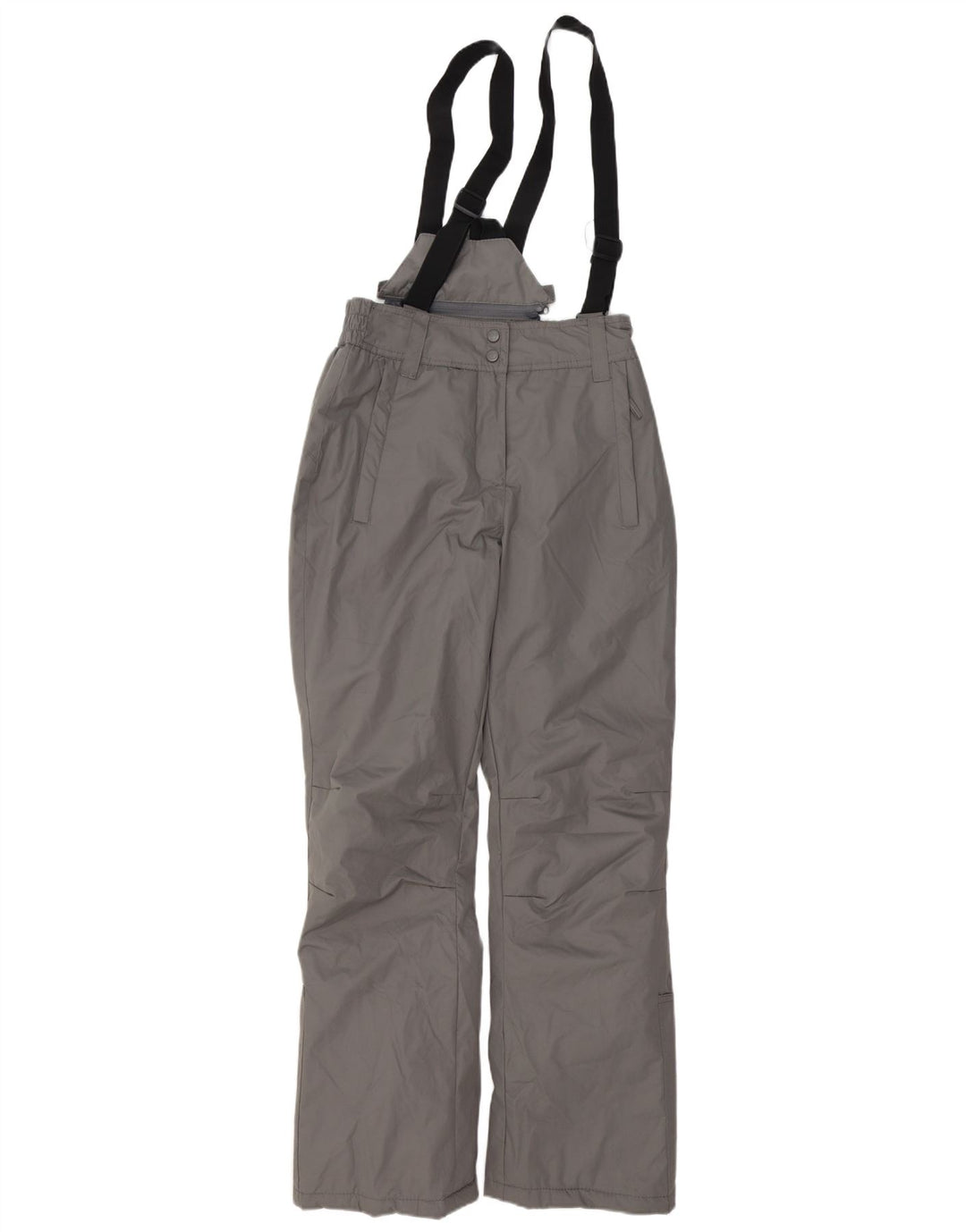 MOUNTAIN WAREHOUSE Womens Dungarees Ski Trousers UK 8 Small Grey Polyester