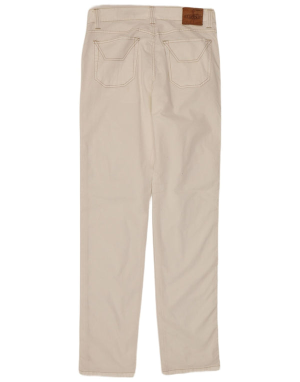 JECKERSON Womens Slim Jeans W31 L34 White Cotton