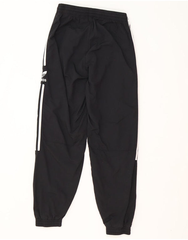 Adidas Mens Tracksuit Trousers Joggers Small  Black Polyester