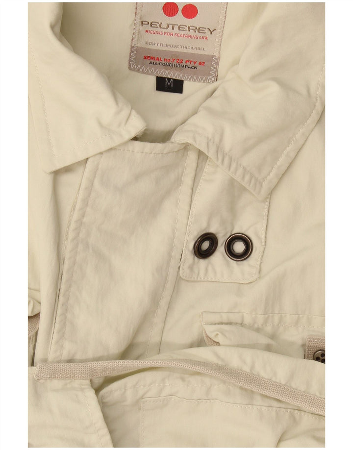PEUTEREY Mens Utility Jacket UK 38 Medium Beige
