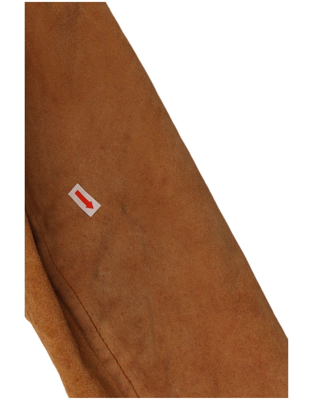 PIAZZA ITALIA Womens Suede Jacket IT 42 Medium Beige Leather