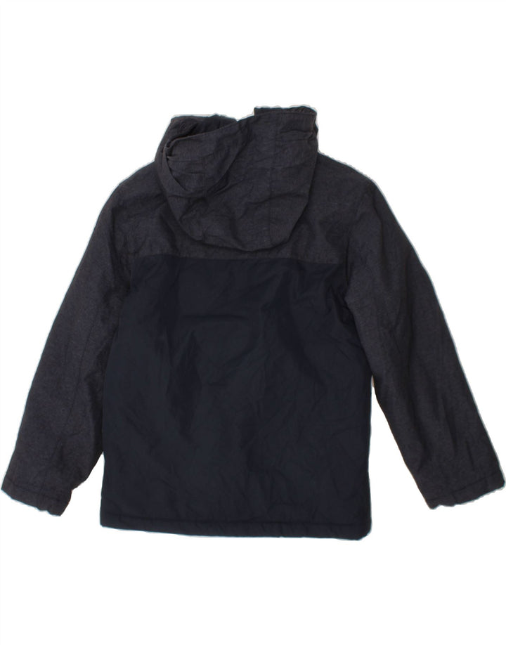 MOUNTAIN WAREHOUSE Boys Windbreaker Jacket 5-6 Years Navy Blue Colourblock Vintage Mountain Warehouse and Second-Hand Mountain Warehouse from Messina Hembry 