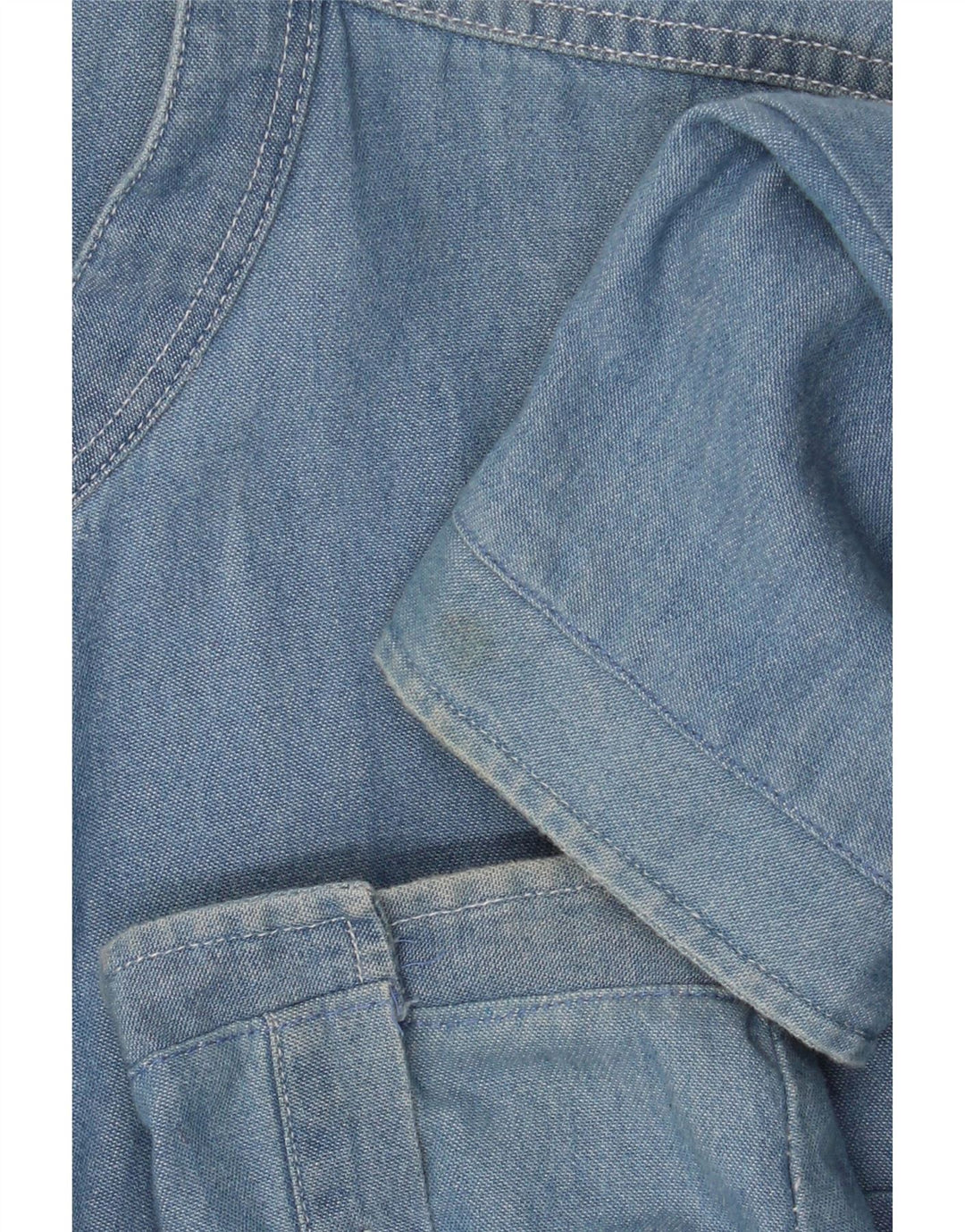 AMERICAN RAG Mens Denim Shirt 3XL Blue Cotton