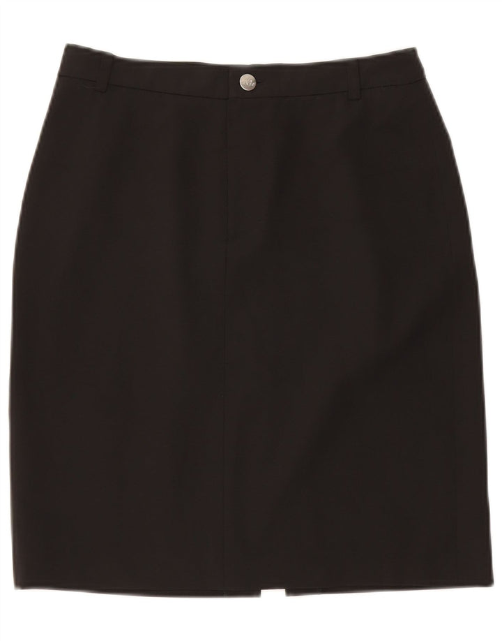 Exte Womens Ittierre Pencil Skirt IT 44 Medium W30  Black Polyester