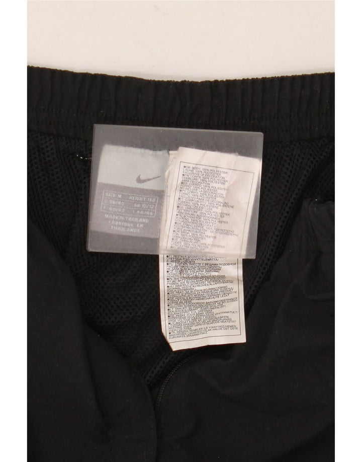 Nike Womens Capri Trousers UK 10/12 Medium  Black Colourblock Polyester