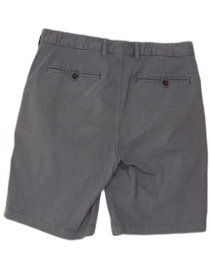 White Stuff Mens Chino Shorts W34 Large Grey Cotton