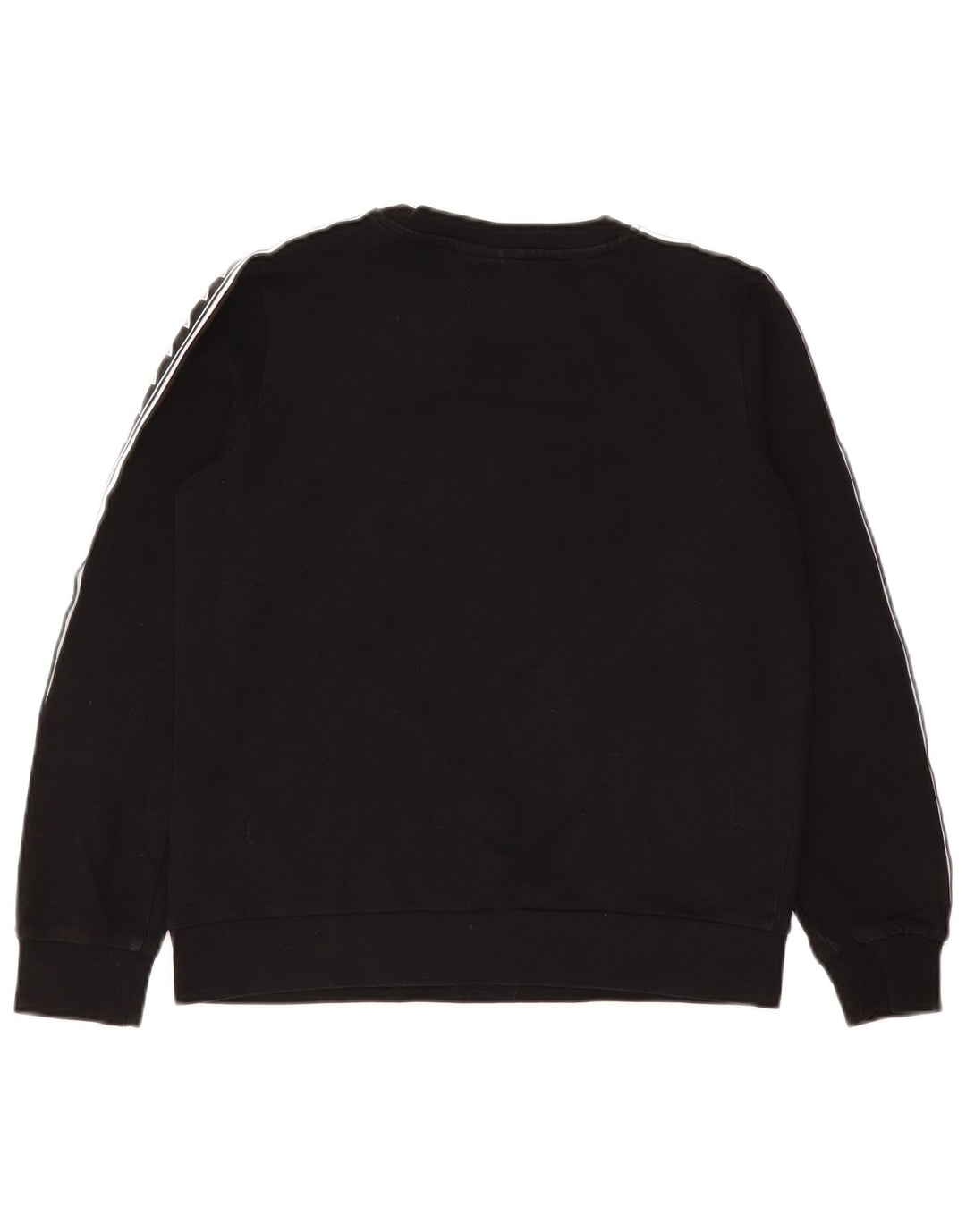 Ellesse Mens Heritage Graphic Sweatshirt Jumper Small Black Colourblock