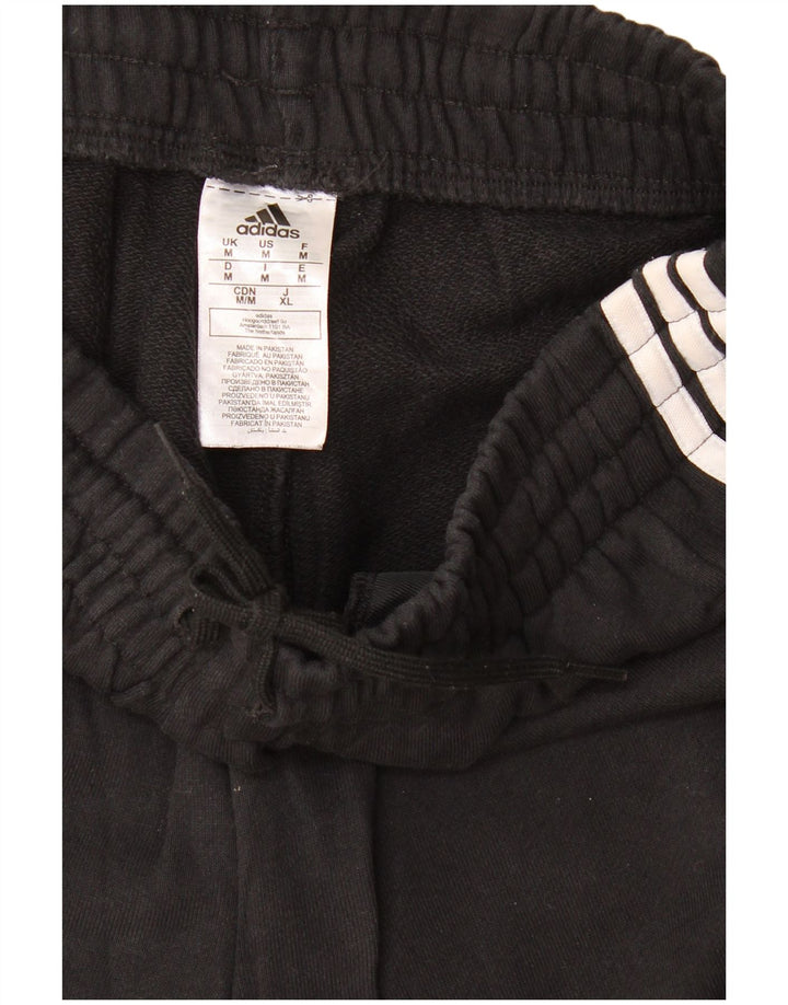 Adidas Mens Tracksuit Trousers Joggers Medium  Black Cotton