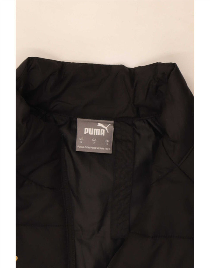 Puma Mens Padded Gilet UK 36 Small Black Polyester