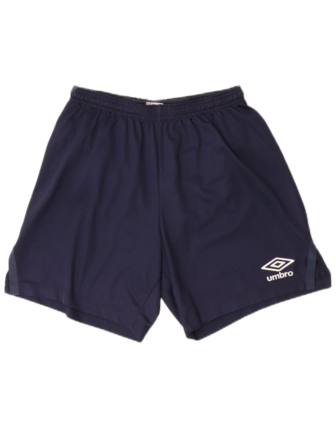 UMBRO Mens Sport Shorts Medium  Navy Blue Polyester
