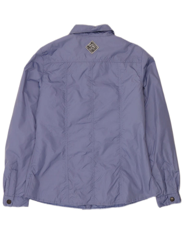 Tucano Urbano Womens Bomber Jacket UK 10 Small Purple Nylon