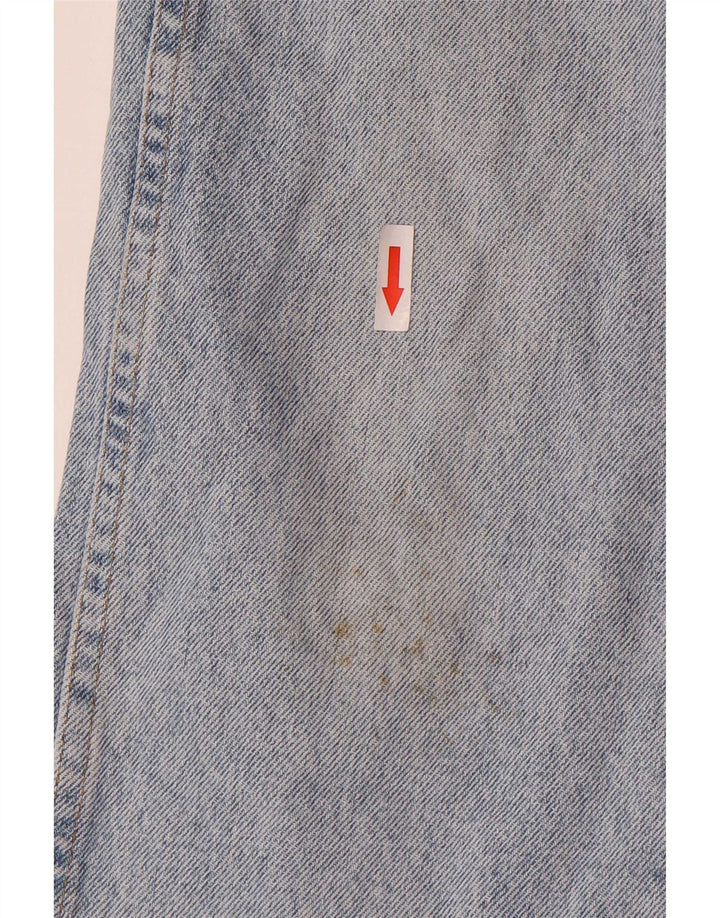 Wrangler Womens Straight Jeans W30 L32 Blue Cotton