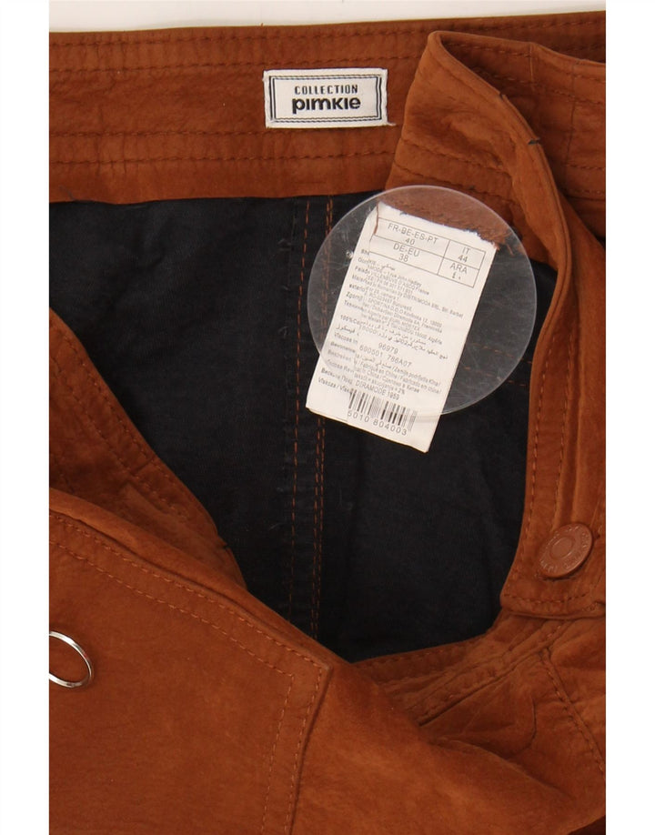 PIMKIE Womens Mini Skirt IT 44 Medium W32 Brown Cotton Vintage Pimkie and Second-Hand Pimkie from Messina Hembry 