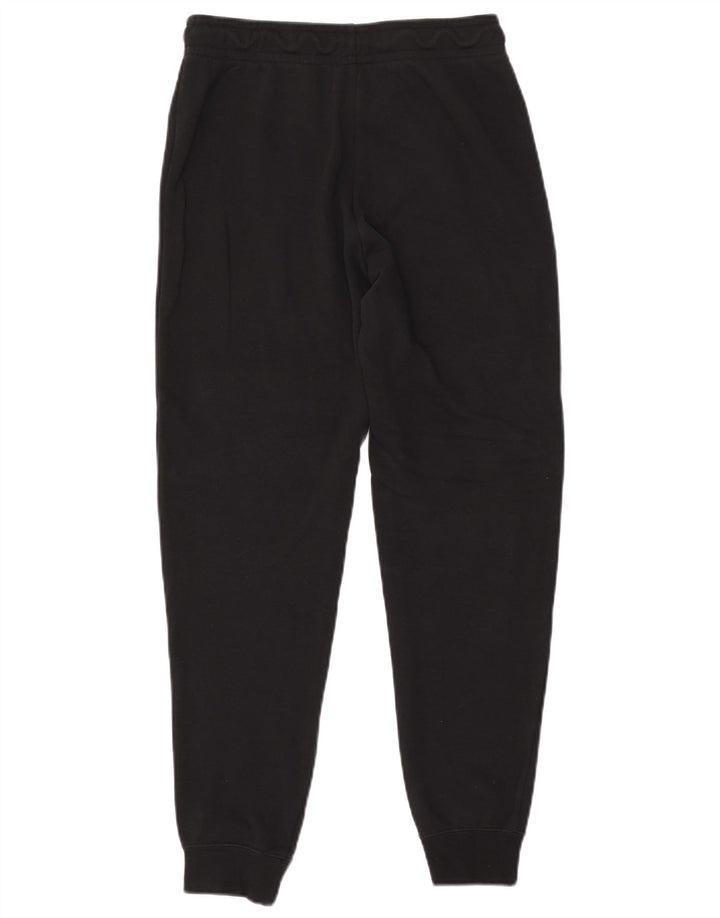 NIKE Womens Tracksuit Trousers Joggers UK 10 Small  Black Cotton