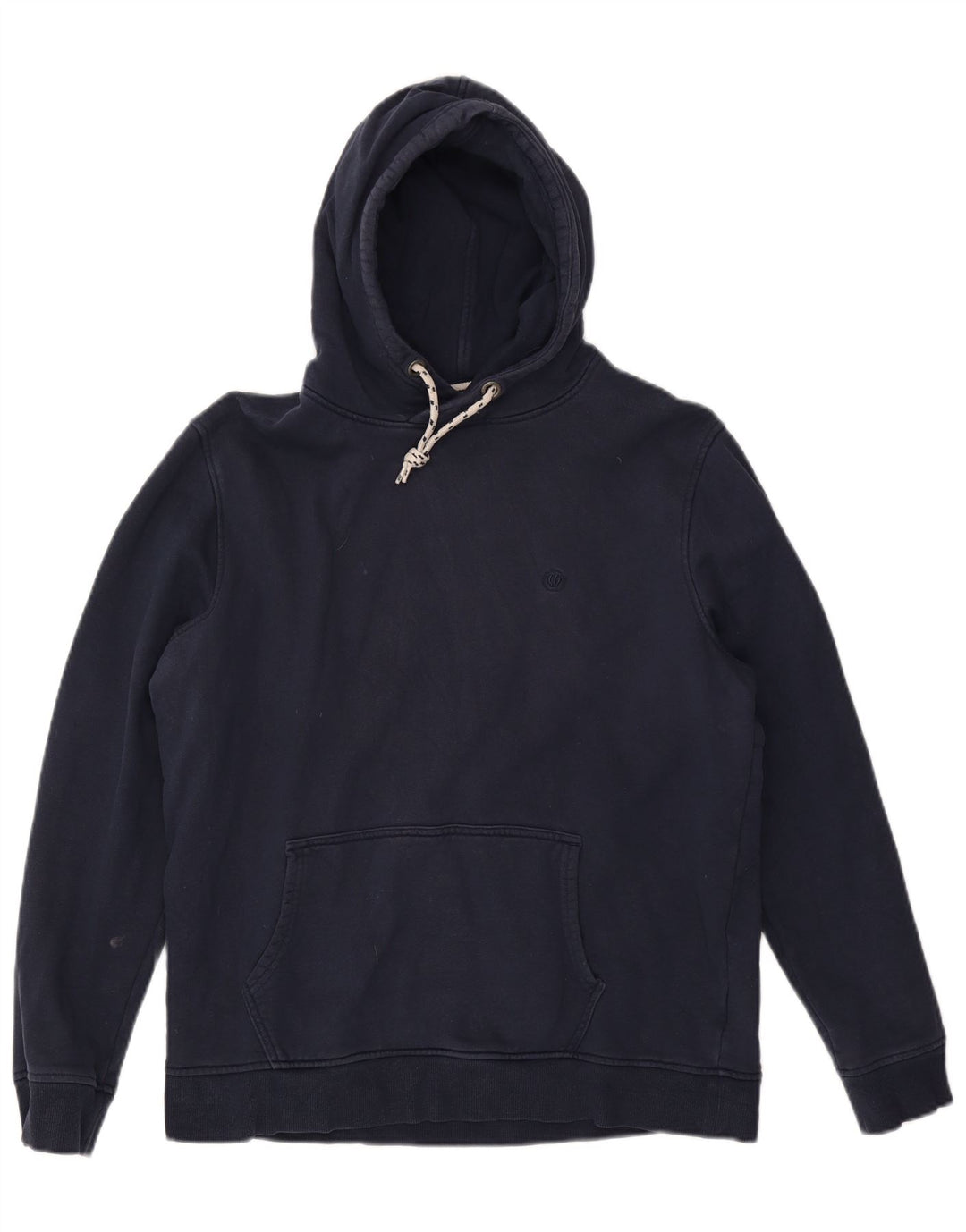 Fat Face Mens Hoodie Jumper Large Navy Blue Cotton