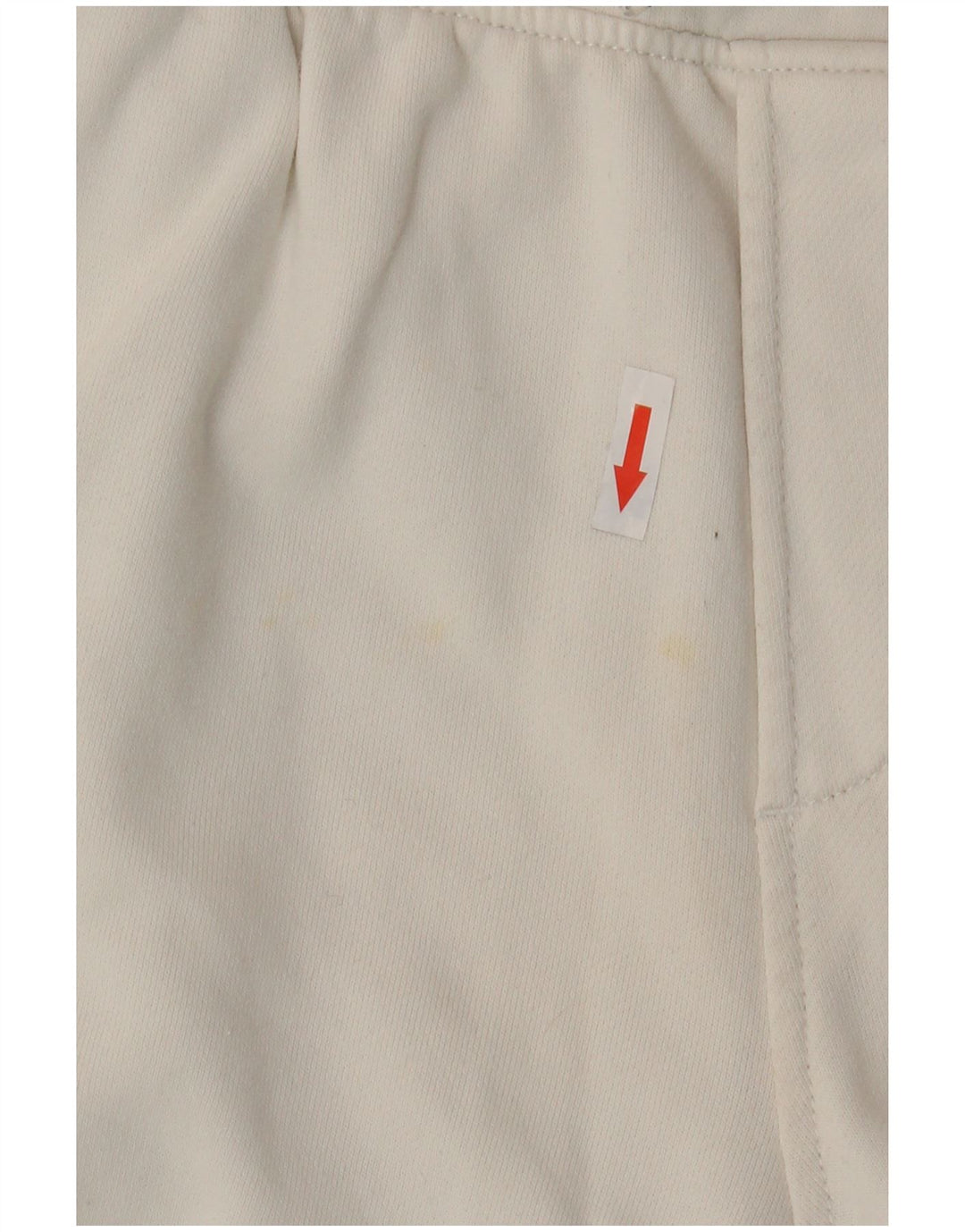 TOMMY HILFIGER Mens Graphic Sport Shorts Medium  White Cotton